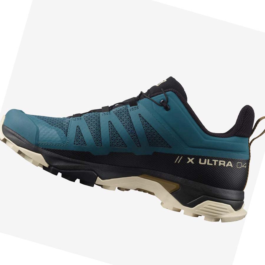 Salomon X ULTRA 4 Erkek Yürüyüş Ayakkabısı Aqua | TR 3557LIS